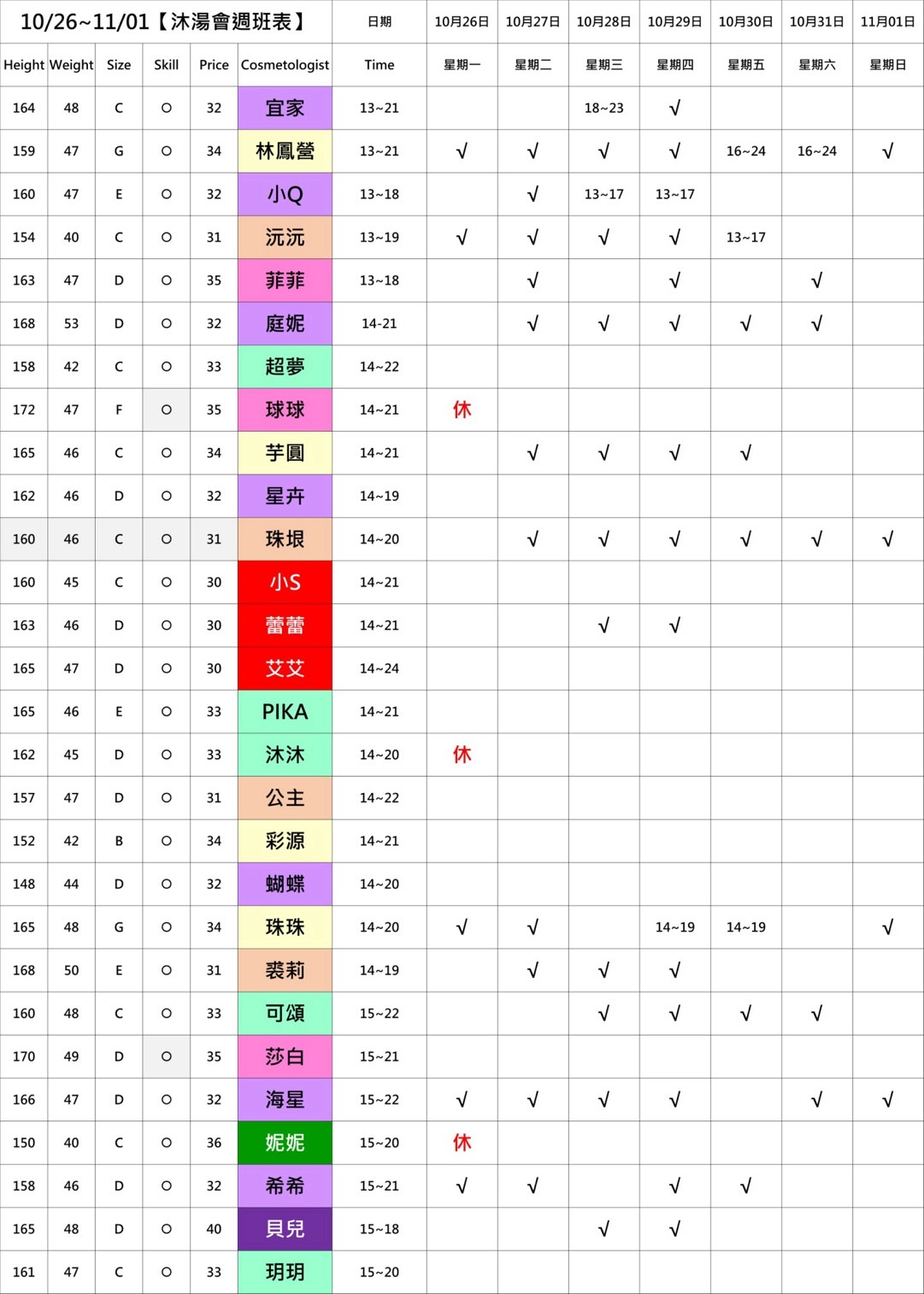 台北正妹按摩